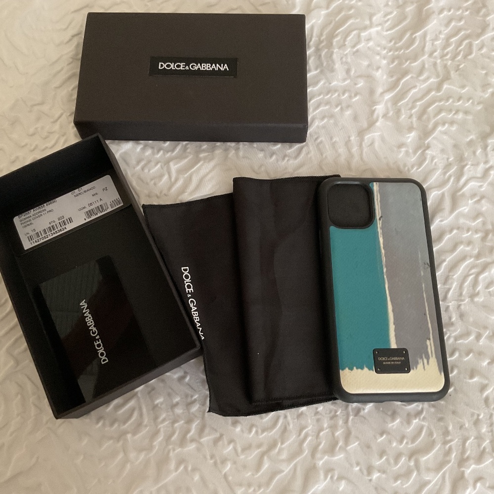 Dolce and Gabbana IPhone 11 Cover turquoise